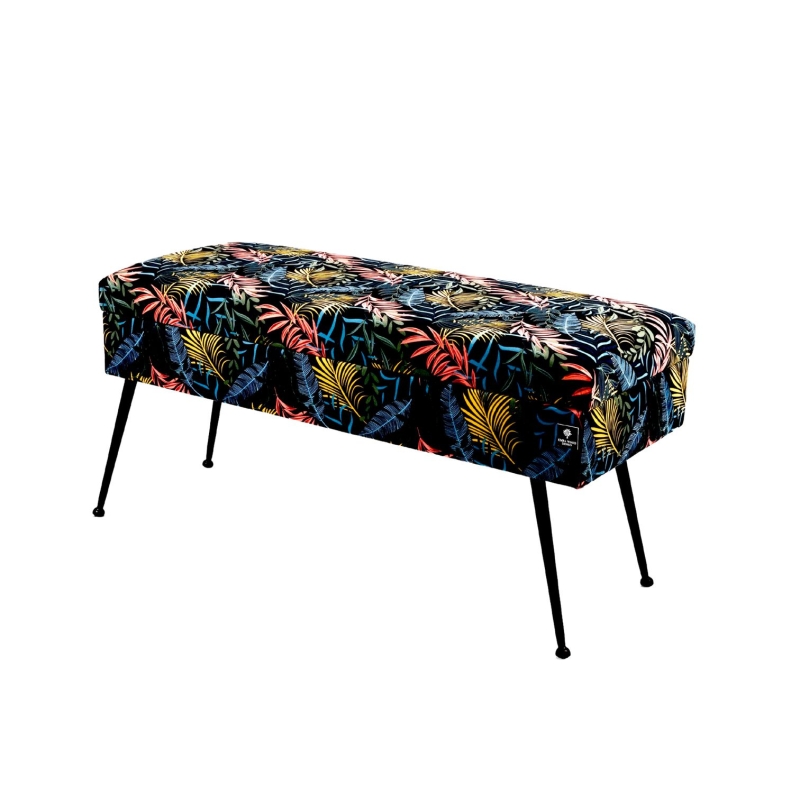 Kufer Pikowany Butelkowa Żółcień Cytrynowa Guzik Tapicerowany/Kryształ Q-1 Rozmiary od 50 cm do 200 cm